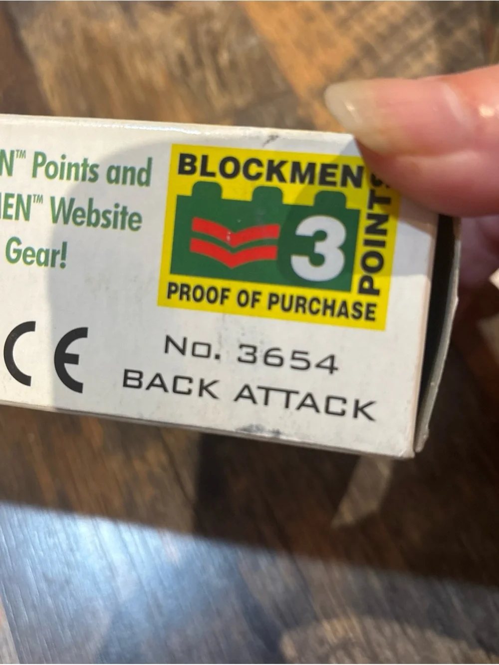 Vintage 1999 blockmen military building system 32 pieces #3654 back attack-new